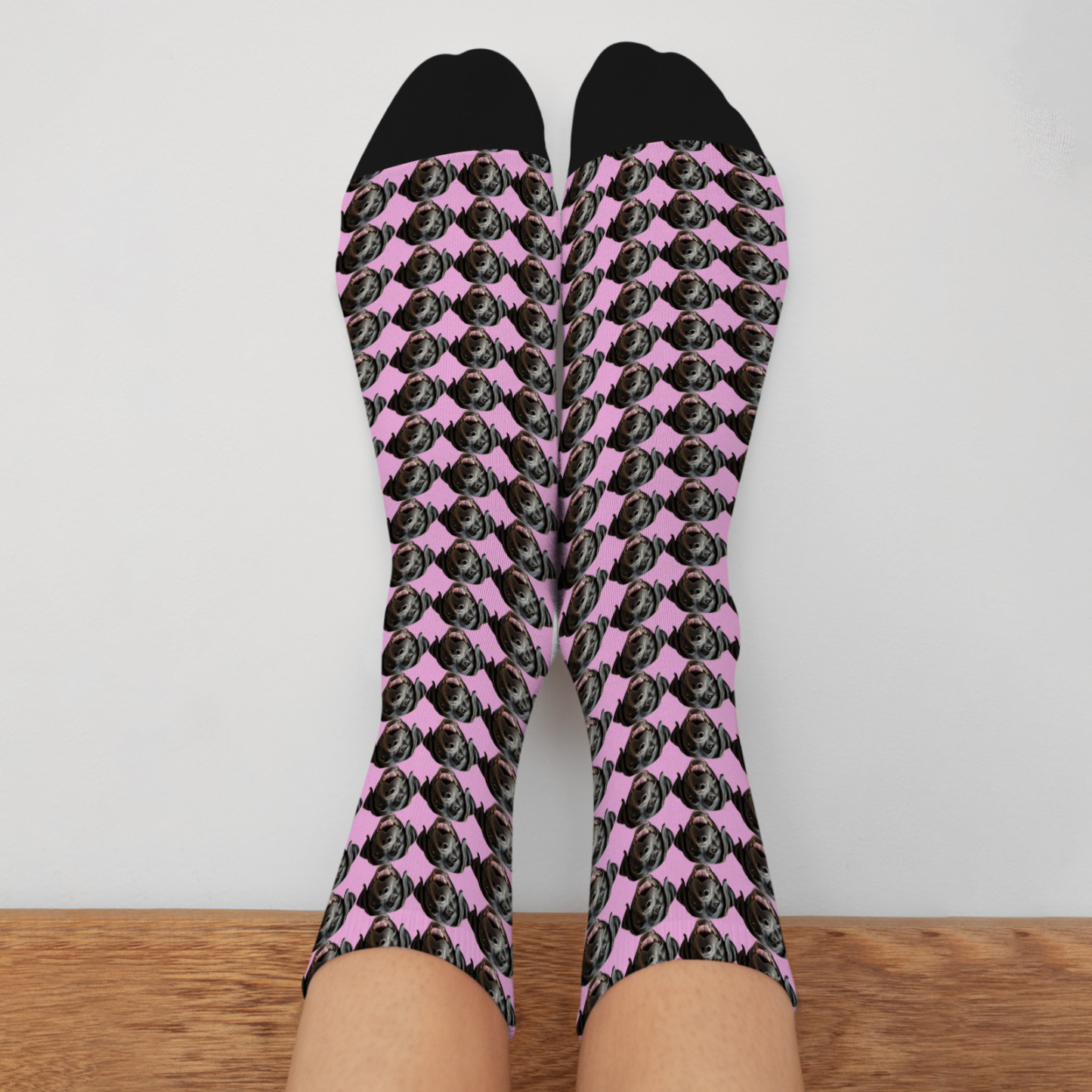 Chaussettes Personnalisées Avec Photo Imprimée Sur Tout Le Visage, Conceptions Personnalisées, Meilleure Idée Cadeau - MaPhotochaussetteFr