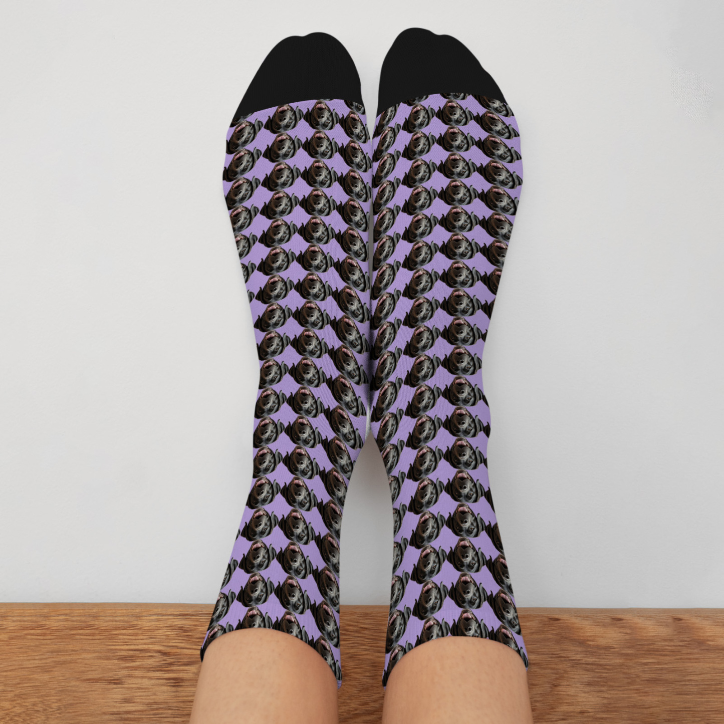 Chaussettes Personnalisées Avec Photo Imprimée Sur Tout Le Visage, Conceptions Personnalisées, Meilleure Idée Cadeau - MaPhotochaussetteFr