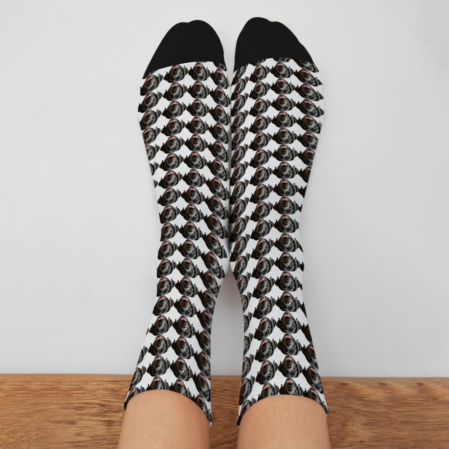 Chaussettes Personnalisées Avec Photo Imprimée Sur Tout Le Visage, Conceptions Personnalisées, Meilleure Idée Cadeau - MaPhotochaussetteFr