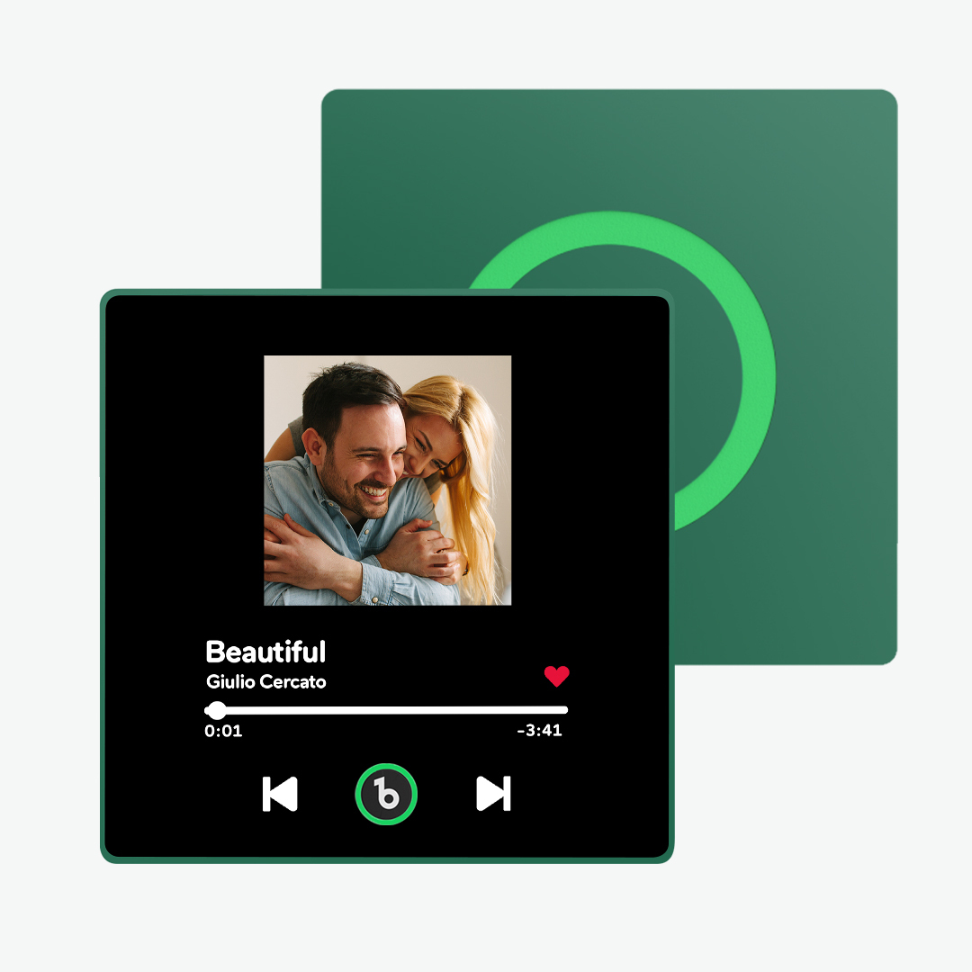 Aimant De Réfrigérateur De Musique Personnalisé, Cadre Coloré, Album Personnalisé, Aimant De Réfrigérateur Qui Peut Être Joué, Chanson, Cadeau D'anniversaire Pour Couple - MaPhotochaussetteFr