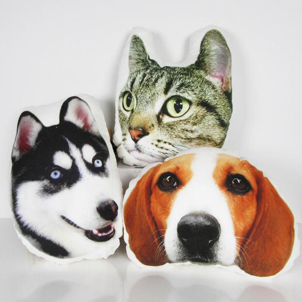 Custom Pet Photo Pillow Custom Pet Face Pillow,