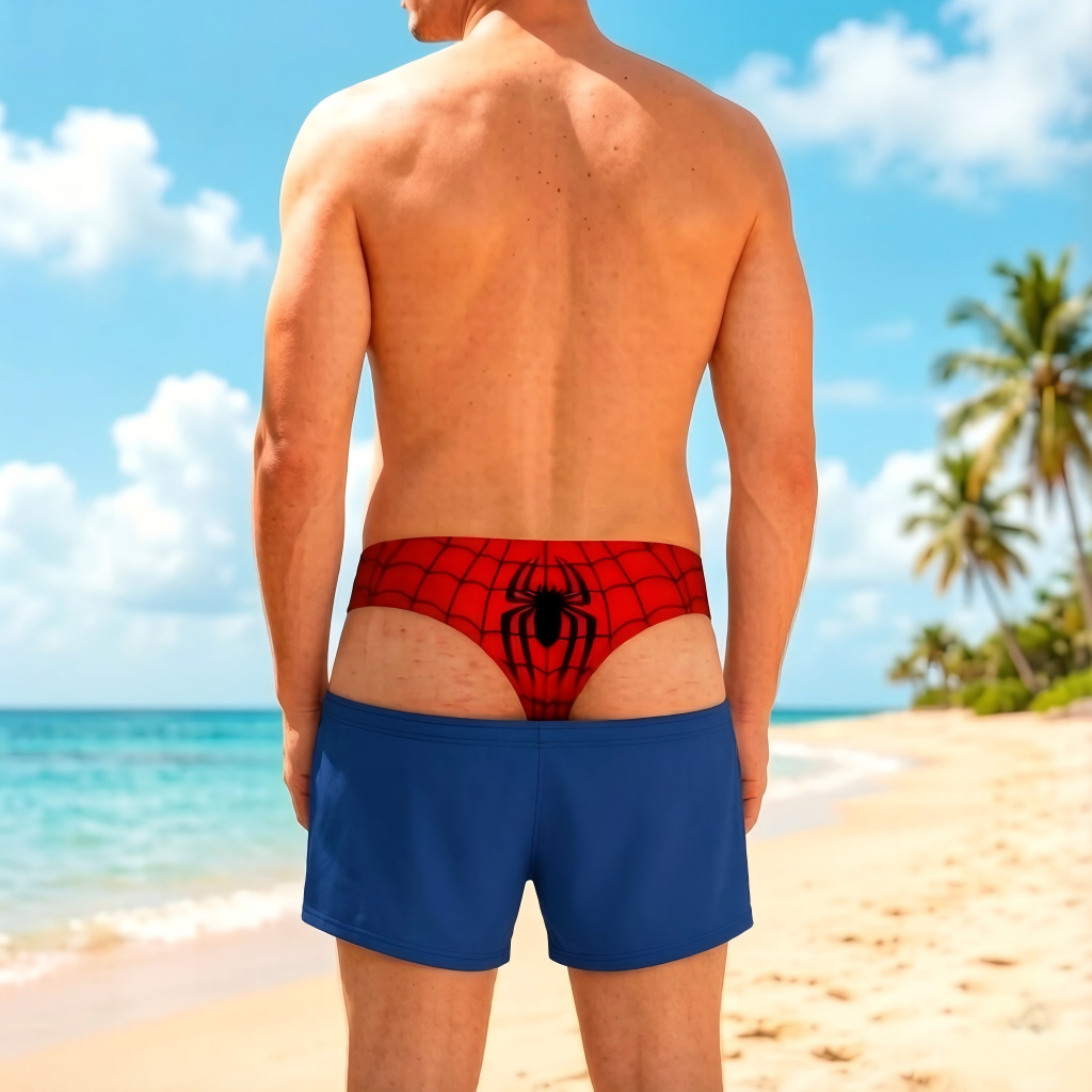 Maillot De Bain Personnalisé Pour Hommes, Nouveauté, Illusion D'optique, Short De Bain, Nouveauté Amusante, Short De Fête, Cadeau Pour Mari Et Petit Ami - MaPhotochaussetteFr
