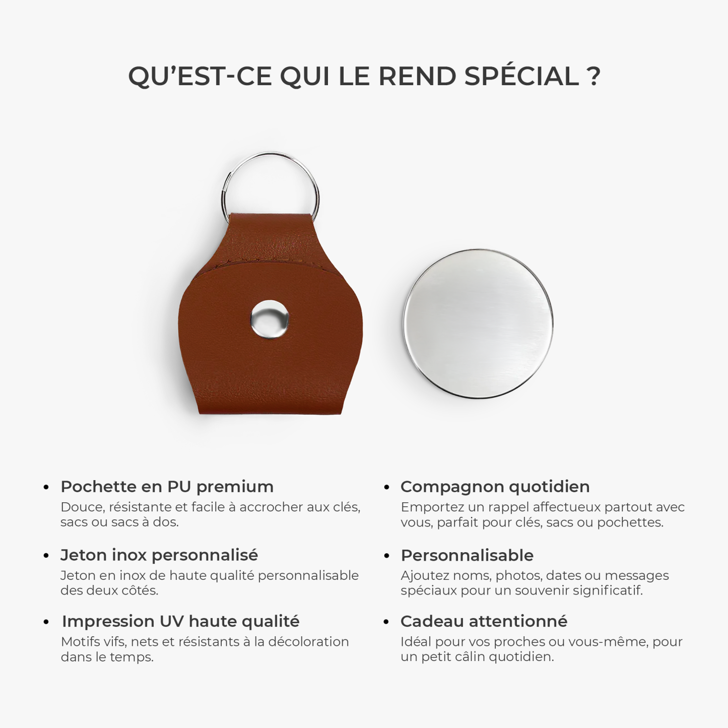 Câlin De Poche Personnalisé - Cadeau Unique Pour Mon Fils/petit-fils/fille/petite-fille - MaPhotochaussetteFr