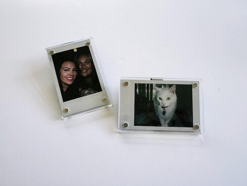 Clip De Pare-soleil De Voiture Avec Photo, Clip De Pare-soleil Personnalisé, Décoration De Voiture, Photo Polaroid, Cadeau Pour Couples De Voiture