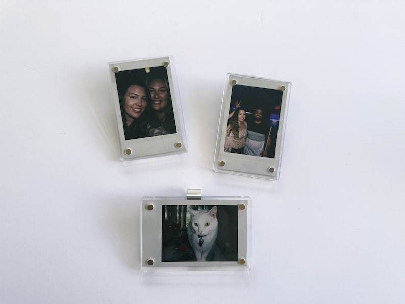 Clip De Pare-soleil De Voiture Avec Photo, Clip De Pare-soleil Personnalisé, Décoration De Voiture, Photo Polaroid, Cadeau Pour Couples De Voiture