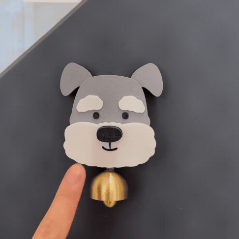 Aimant De Réfrigérateur 3d Personnalisé Avec La Photo De Votre Animal De Compagnie Pour Les Amoureux Des Animaux - MaPhotochaussetteFr