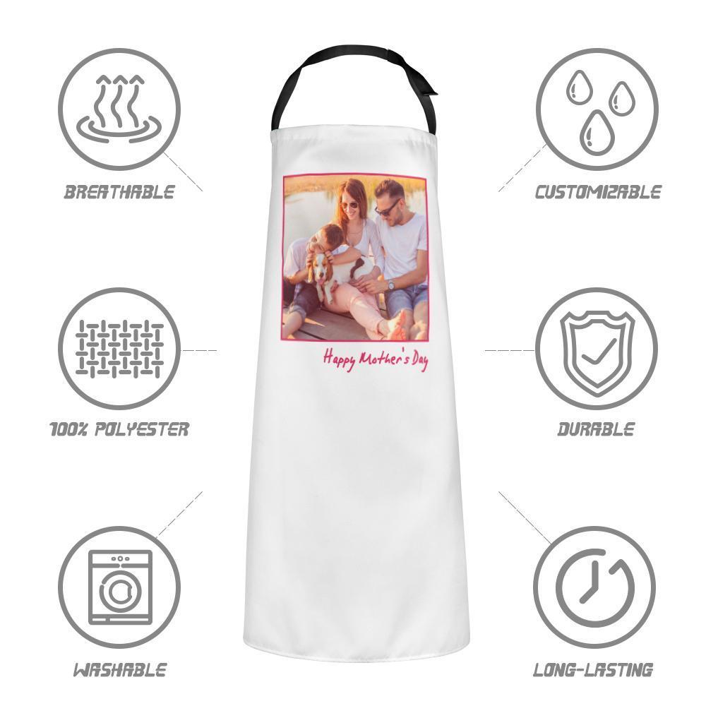 Custom Photo Kitchen Personalized Apron - MyPhotoSocks
