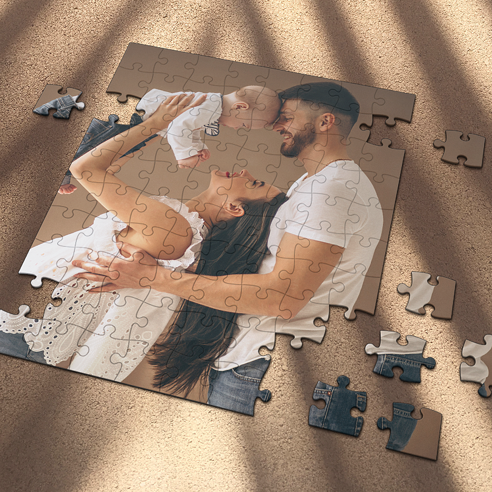 Custom Photo Jigsaw Puzzle Best Gifts For Pet & Love & Family - 35-1000 pieces - MyPhotoSocks