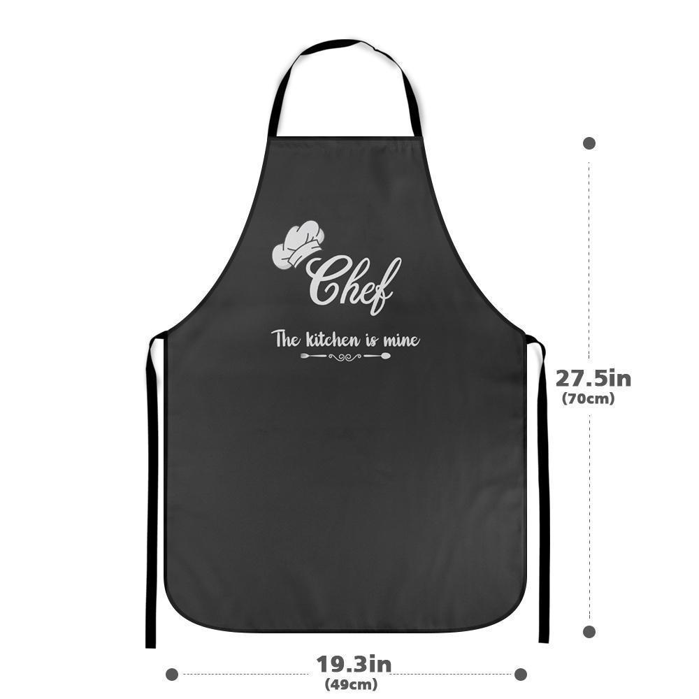 Custom Kitchen Cooking Apron with Your Name and Chef