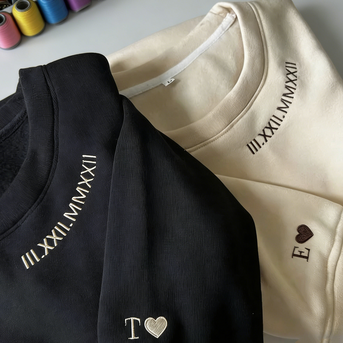 Custom Embroidered Sweatshirt With Pet Portrait Chrismas Gifts Embroidery Effect