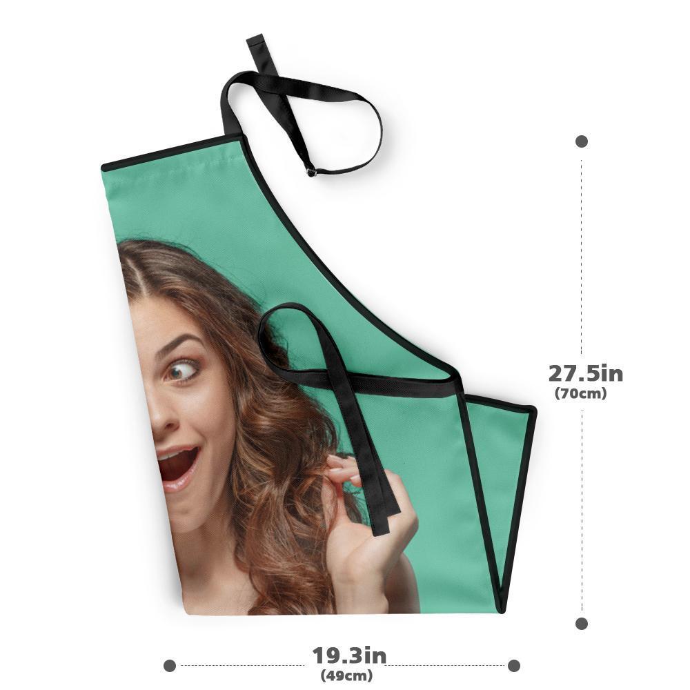 Custom Kitchen Cooking Apron with Your Photo