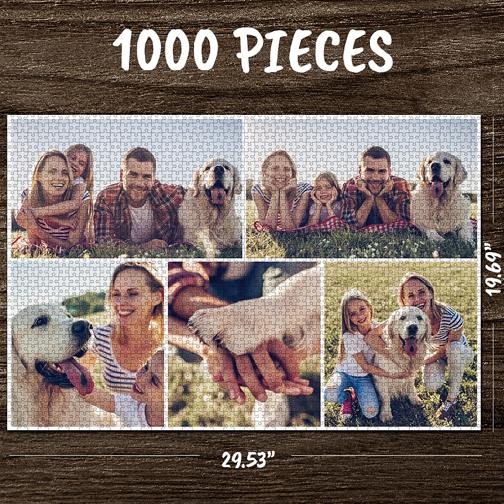 Custom Photo Jigsaw Puzzle Best Gifts For Love - 35-1000 pieces - MyPhotoSocks