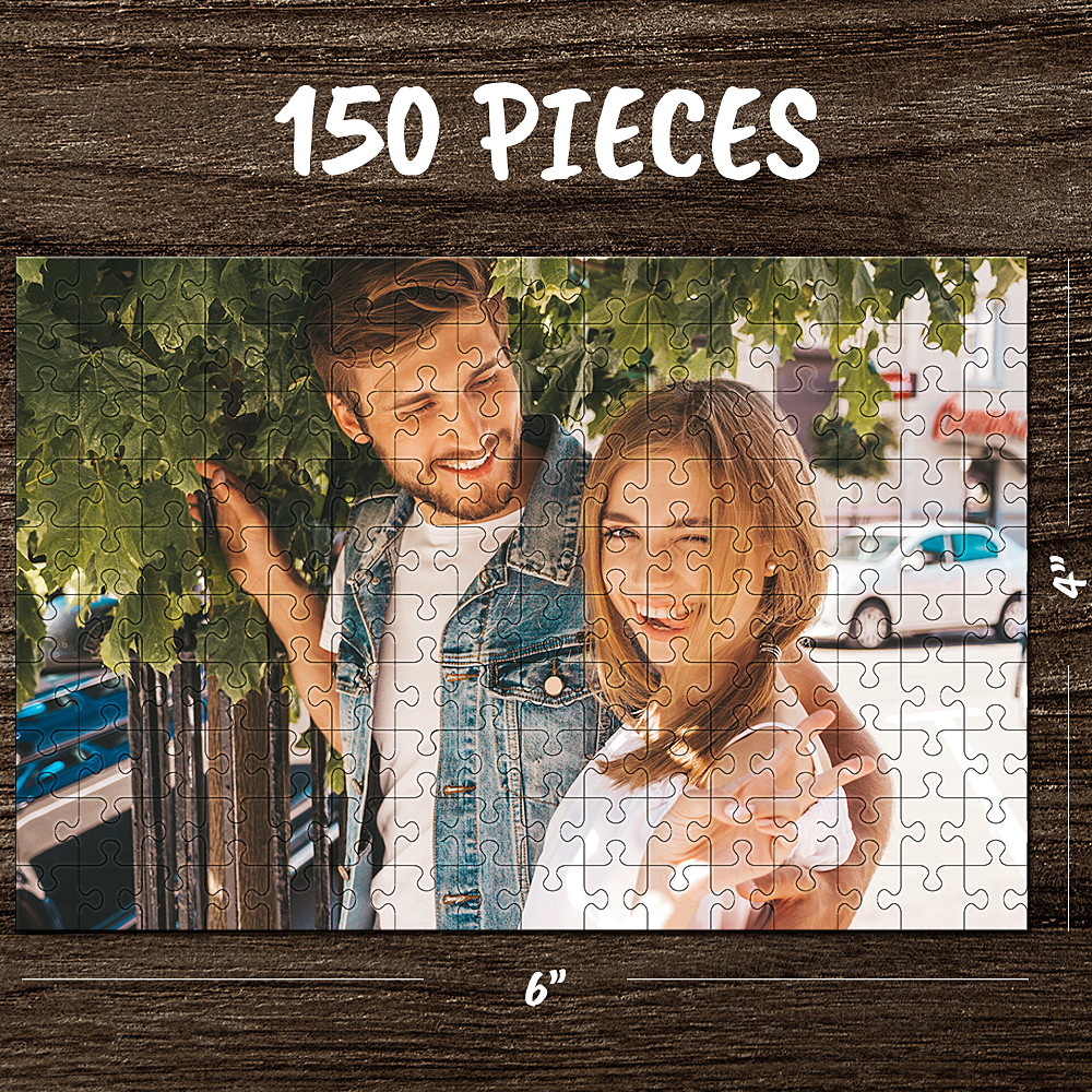 Custom Photo Jigsaw Puzzle Best Gifts For Pet & Love & Family - 35-1000 pieces - MyPhotoSocks