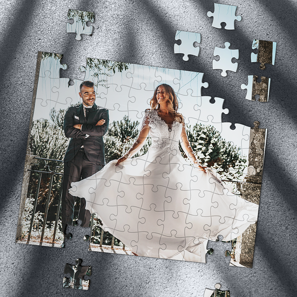 Custom Photo Jigsaw Puzzle Best Gifts For Pet & Love & Family - 35-1000 pieces - MyPhotoSocks
