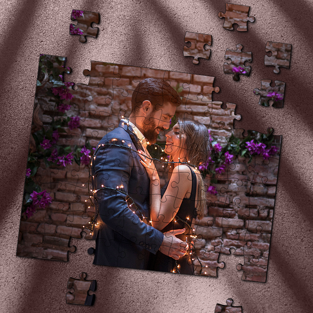 Custom Photo Jigsaw Puzzle Best Gifts For Pet & Love & Family - 35-1000 pieces - MyPhotoSocks