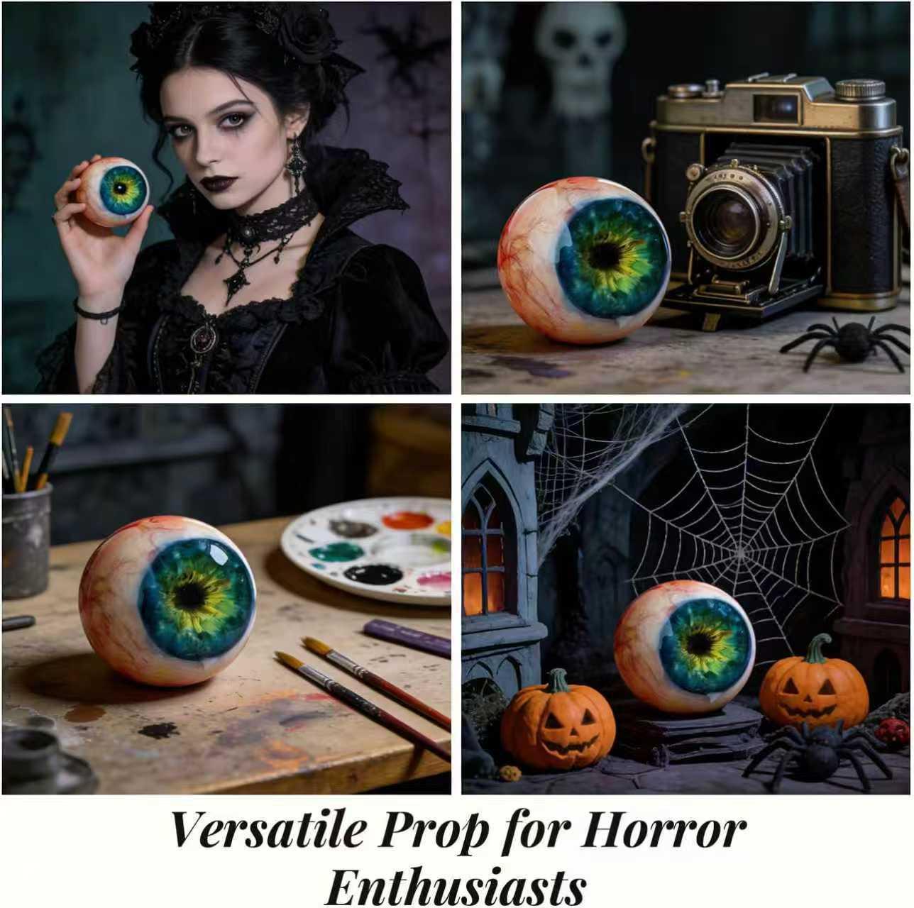 Hyper-Realistic Monster Eye Decor