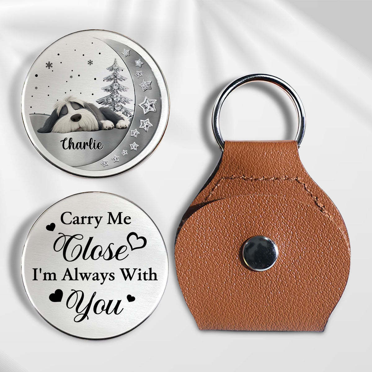  Custom 3D Effect Pocket Hug Love You Beside You Now And Always Personalized Custom Pocket Hug