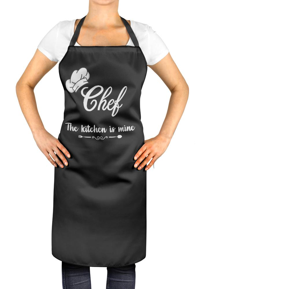 Custom Kitchen Cooking Apron with Your Name and Chef