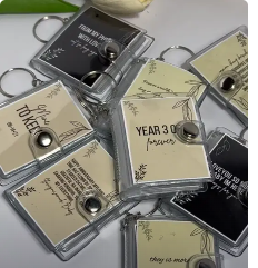 Personalized Flip Min Book Album from Your Memories. Custom Movie Book from Video as Perfect DIY Gift for Anniversary. Memories in Flipbook.