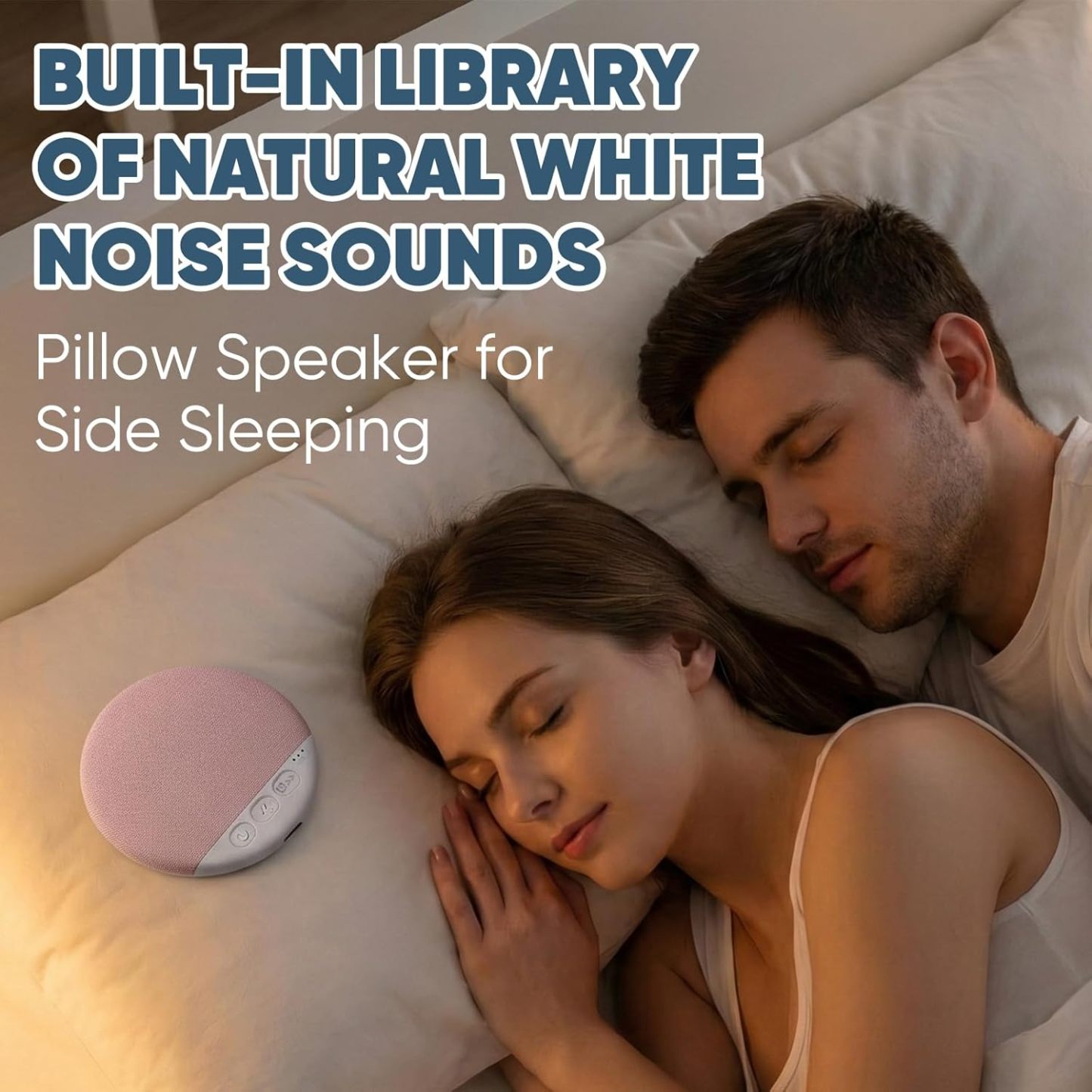 2026 New Sleep Pillow Speaker, Bluetooth Pillow Speaker Custom Birth Flower for Mum Ultra-Thin Stereo Bass with Timer and White Noise Sleep Aid Function, Sleep Headphones for Adult