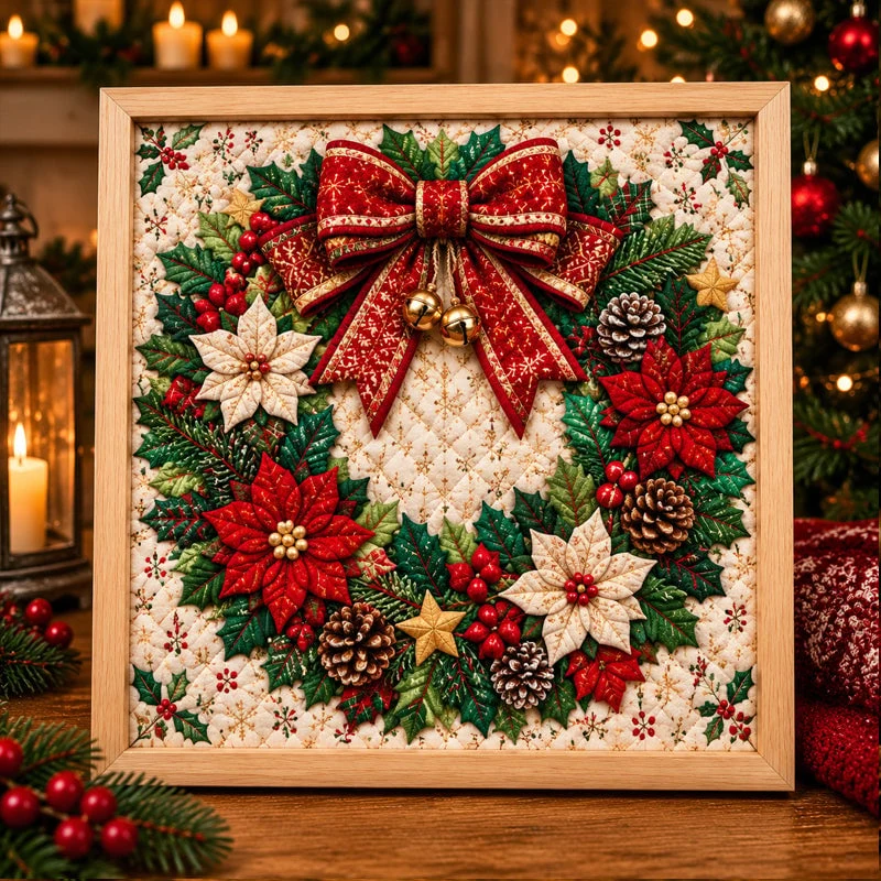Christmas Fabric Art Painting Kit DIY-Christmas&Animal Series
