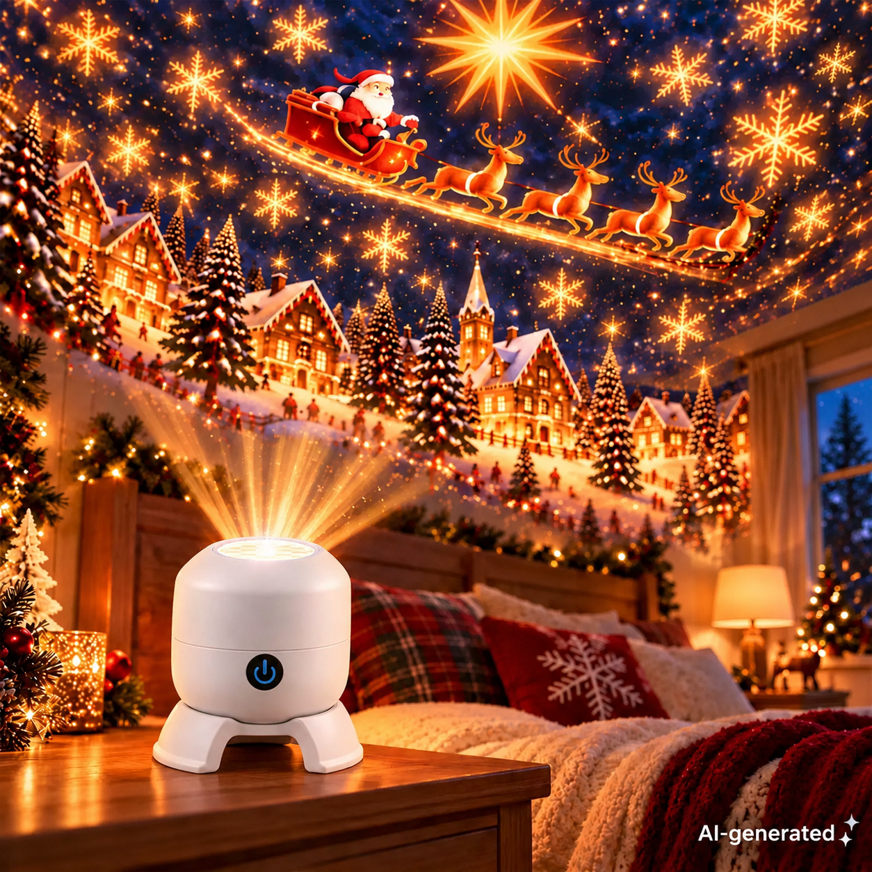 Popular LED Snowflake Projector Lights 16 Pictures Christmas Lights Halloween Colorful Rotating Festival Projection Laser Stage Lights
