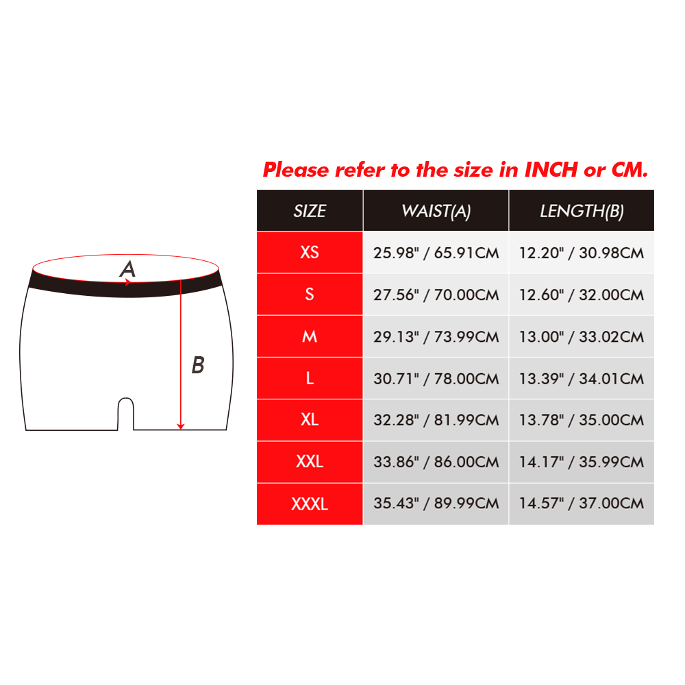 Custom Love Boxer Shorts - MyPhotoSocks
