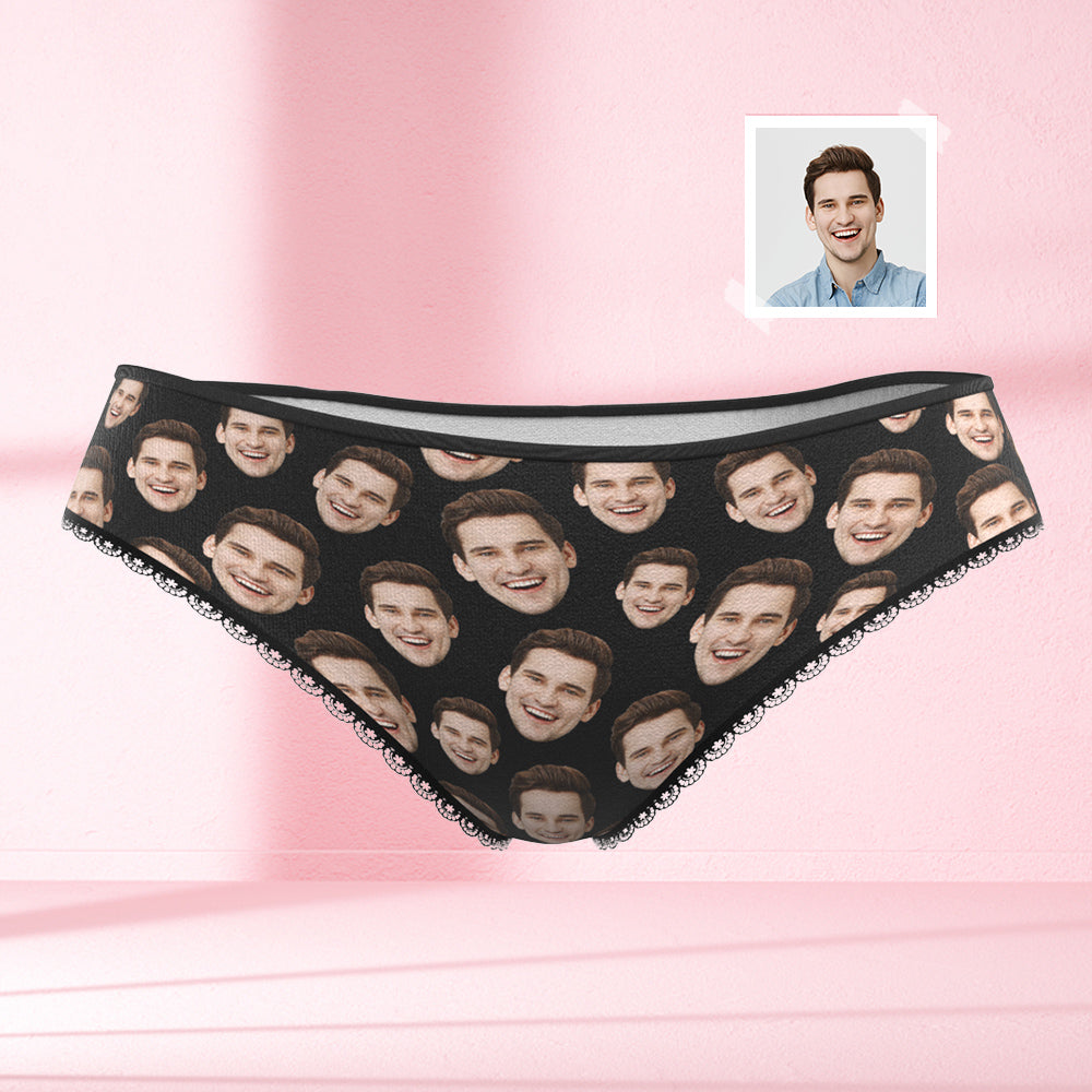 Custom Face Colorful Women's Panties-MyPhotoSocks
