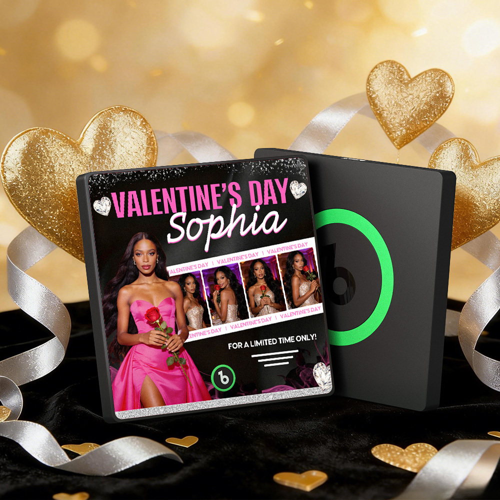 FridgeBeats 4.0 Custom Music Fridge Magnet Colorful Frame Dad Gift - Giftlab