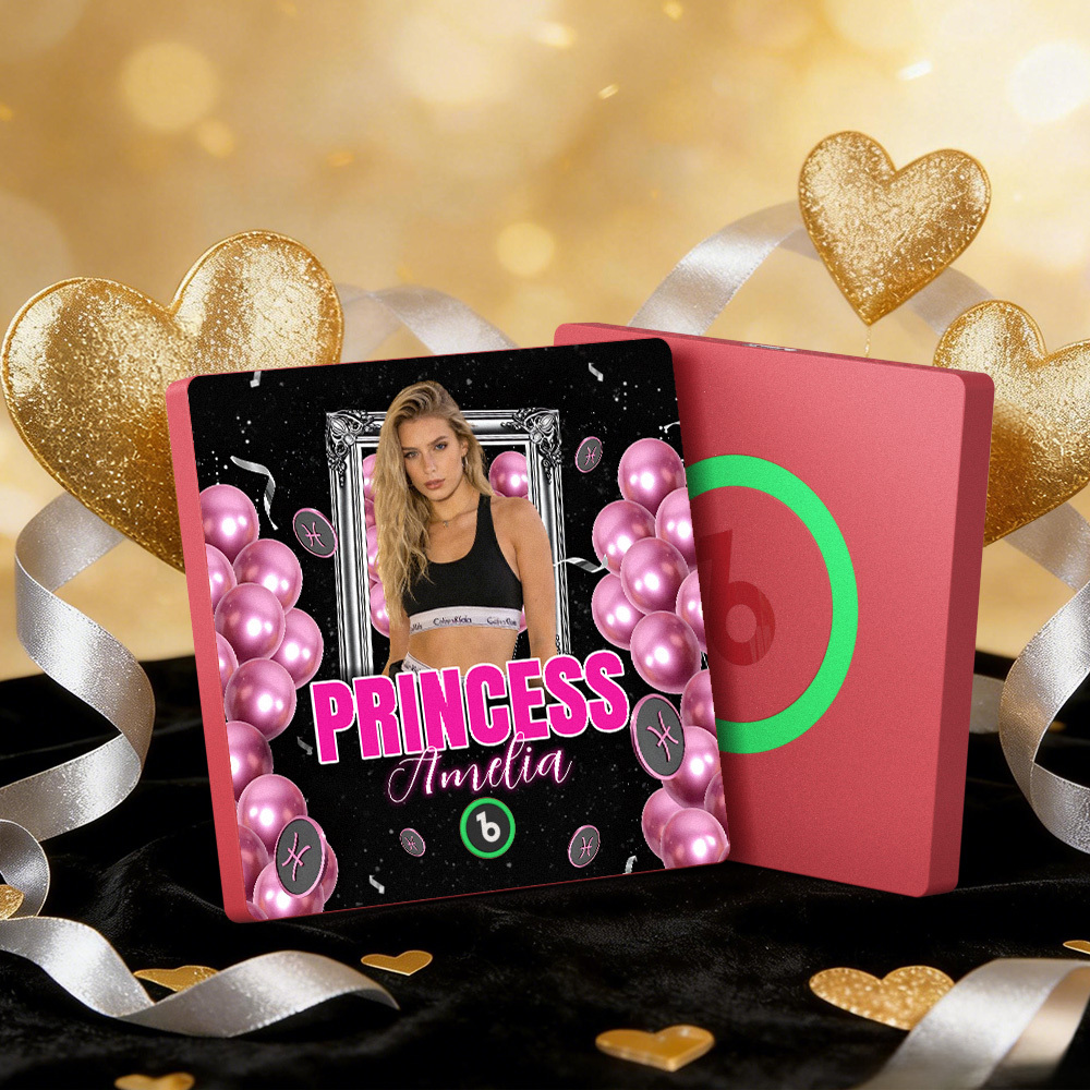 Custom Music Fridge Magnets Princess Style Colorful Frame Album Fridge Magnet Can Play Songs Gift