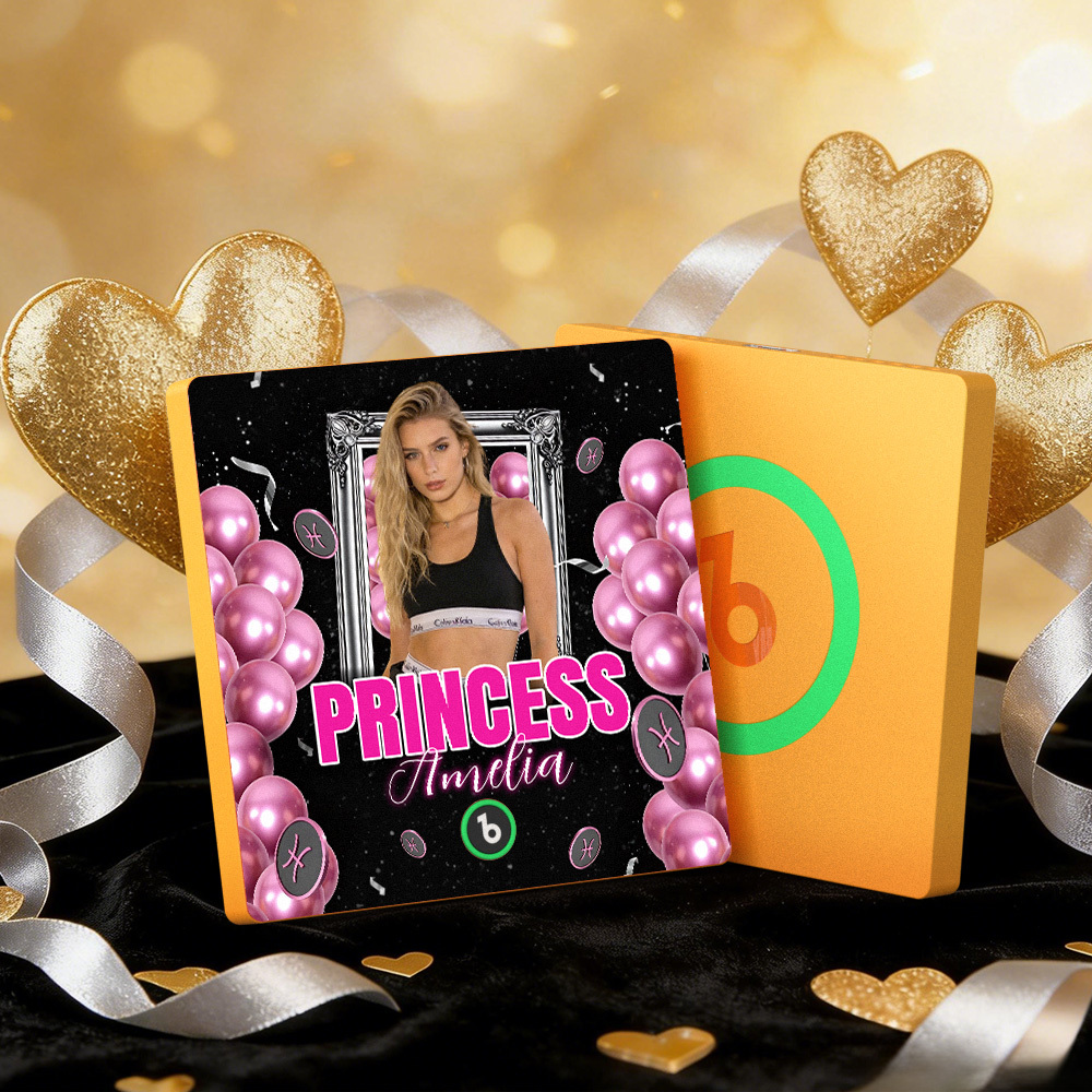 Custom Music Fridge Magnets Princess Style Colorful Frame Album Fridge Magnet Can Play Songs Gift