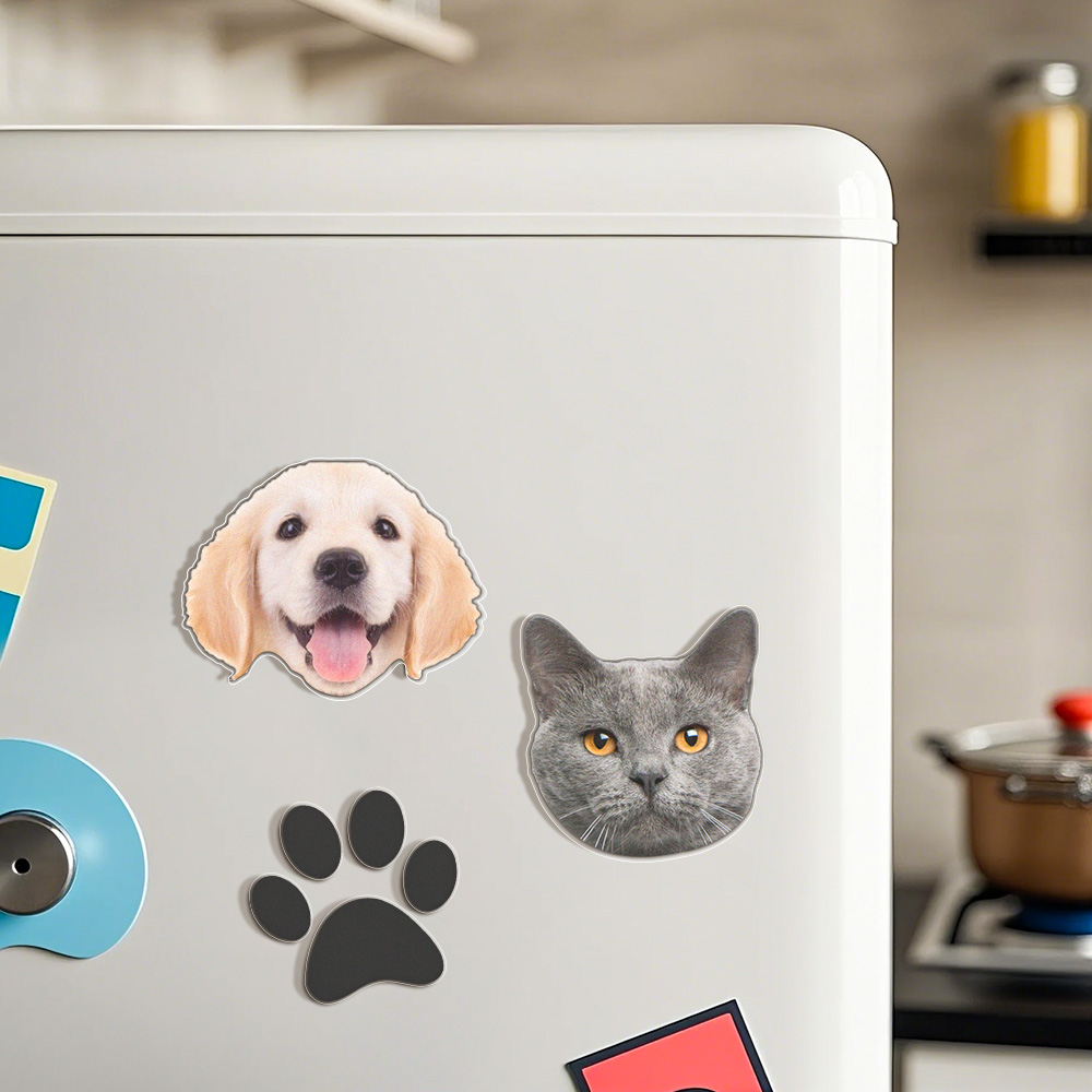 Personalized Magnet High Quality Acrylic Fridge Magnetic Pet Photo Gift