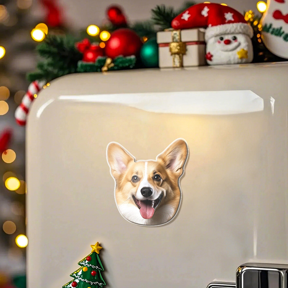 Personalized Magnet High Quality Acrylic Fridge Magnetic Pet Photo Gift