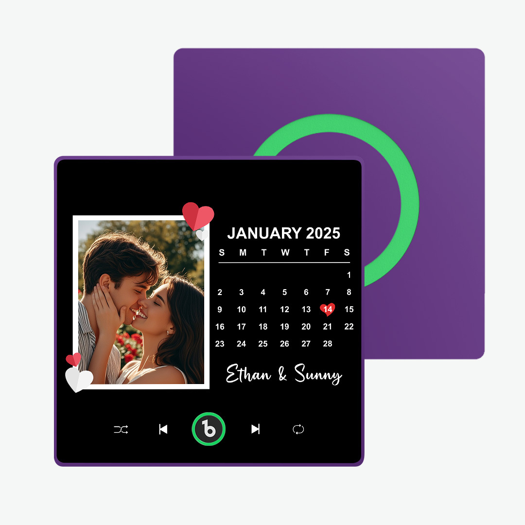 Custom Music Fridge Magnets Custom Music Fridge Magnet Colorful Frame Album Fridge Magnet Can Play Songs Gift for Lover - MyPhotoSocks