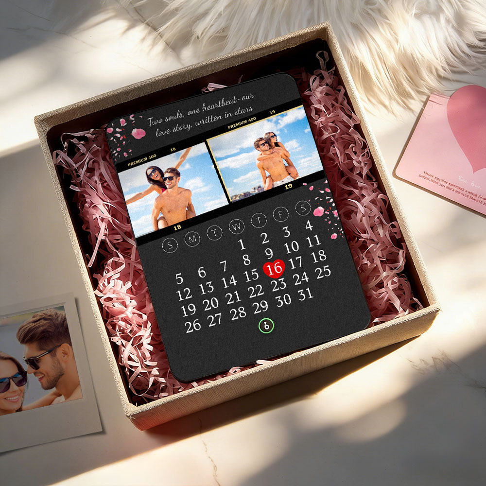 Custom Acrylic Song Plaque with Music Player: Personalized Photo Gift