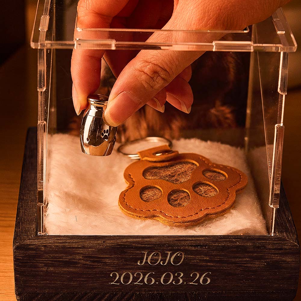 Interactive Pet Memorial Box With Hologram Projection - MyPhotoSocks