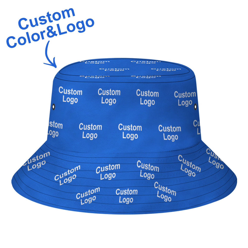 Custom Face Bucket Hat Unisex Face Mash Full Personalized Outdoor Summer Hats Gifts