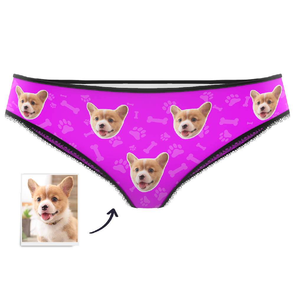 Custom Dog Face Panties - MyPhotoSocks