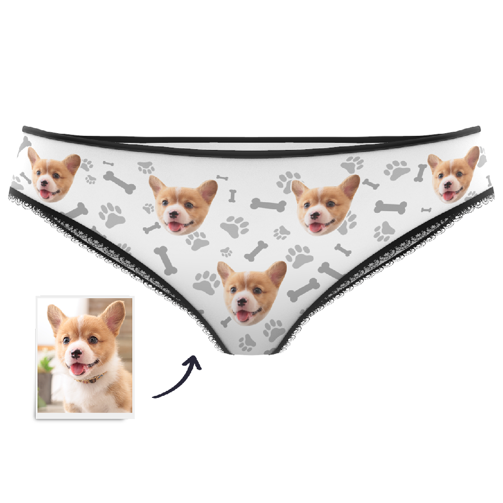 Custom Dog Face Panties - MyPhotoSocks