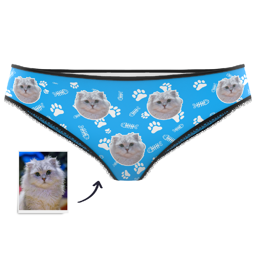 Custom Cat Face Panties - MyPhotoSocks