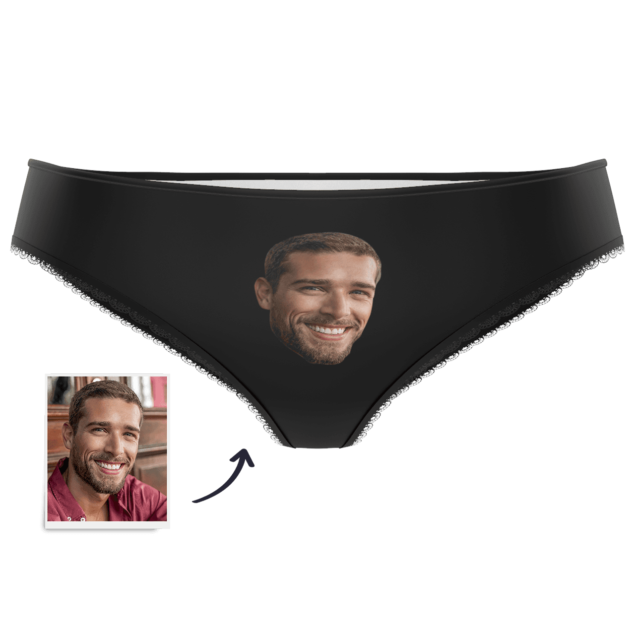 Custom Women's Face Colorful Panties - MyPhotoSocks