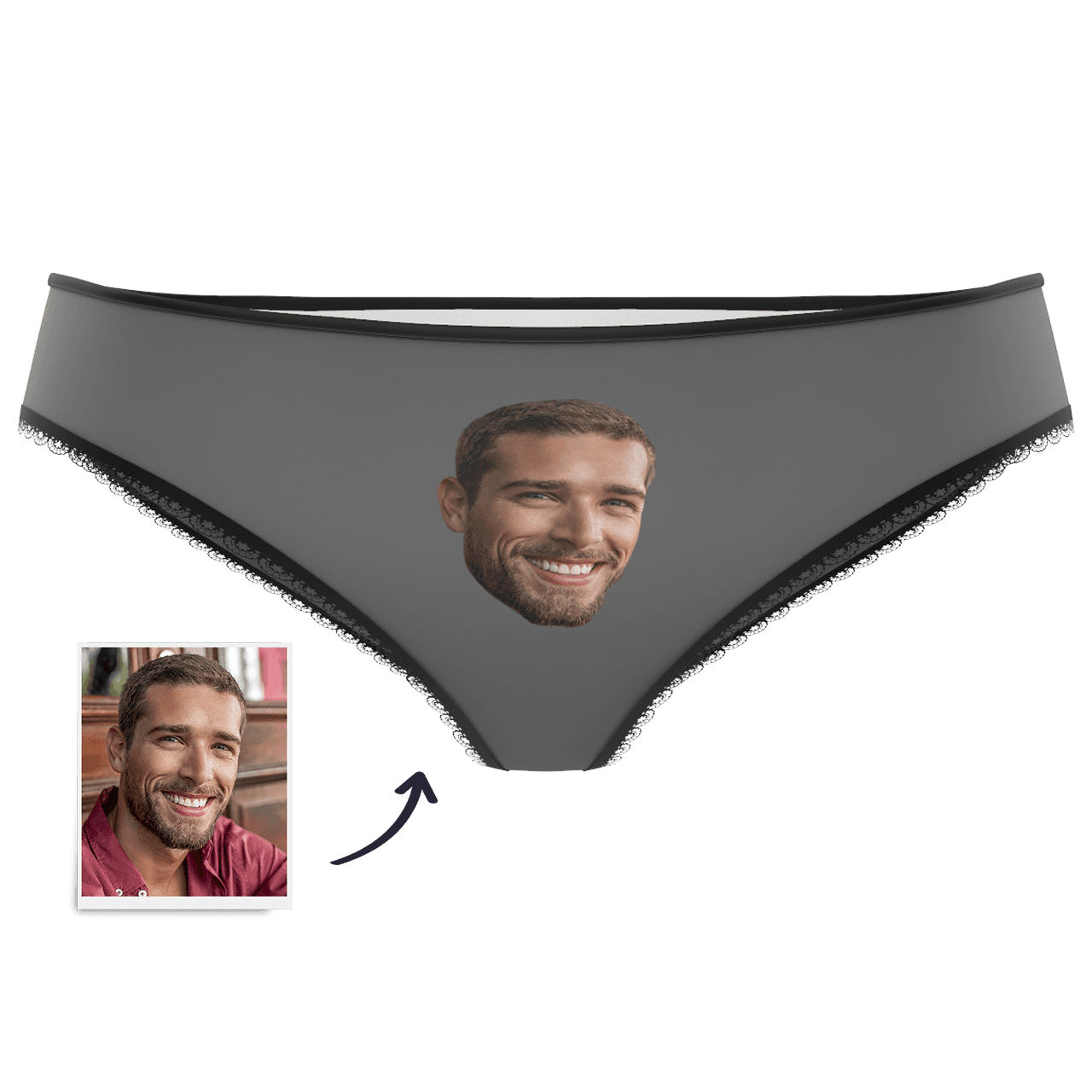 Custom Women's Face Colorful Panties - MyPhotoSocks