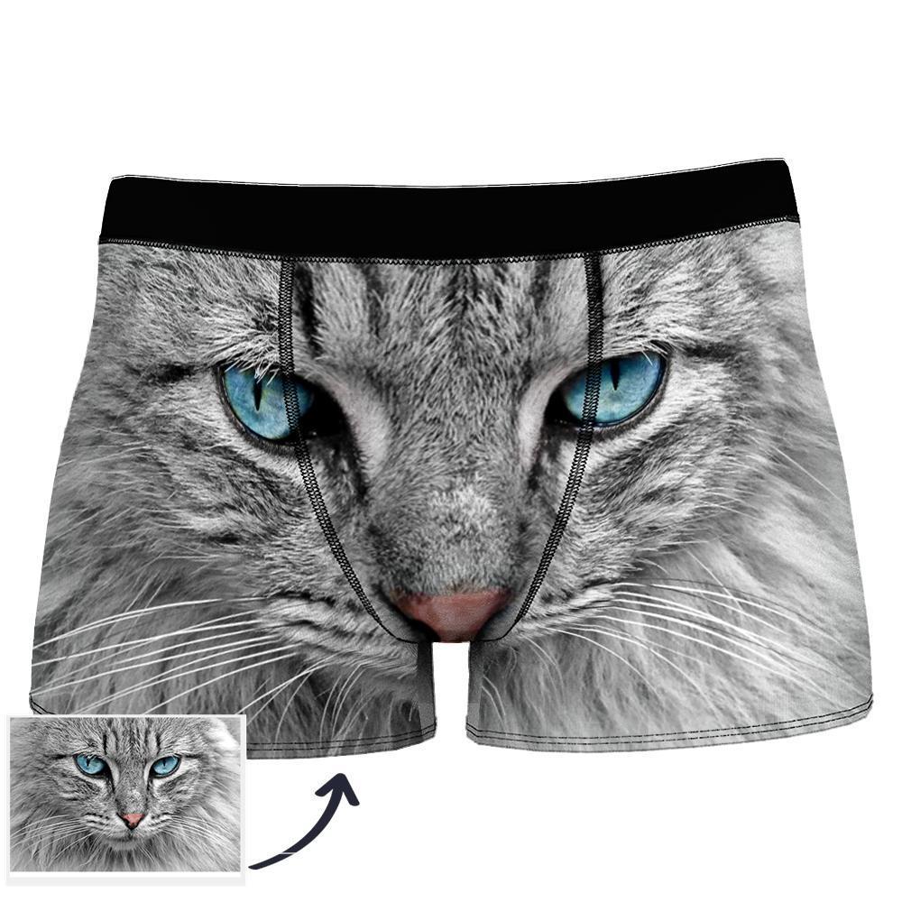 Custom Face Man Boxer Seamless Overall View - MyPhotoSocks