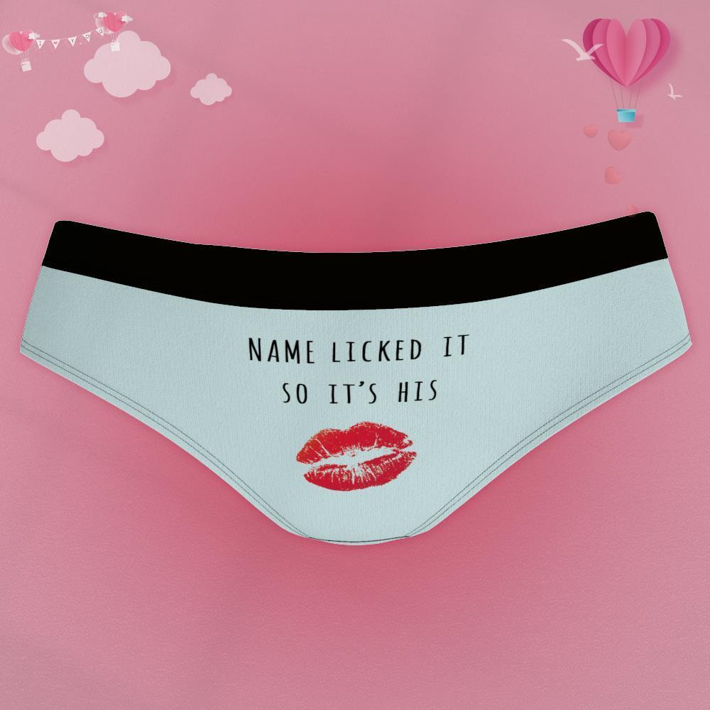 Custom Boxer Name Boxer Anniversary Gifts for Boyfriend, Anniversary Gift for Husband Couples Underwear-MyPhotoSocks