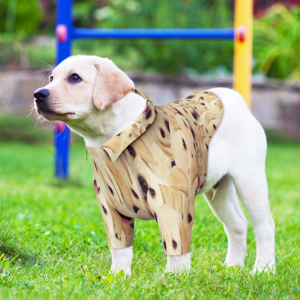 Custom Face Hawaiian Dog Shirt Personalized Funny Pet Beach Shirt Clothes Gift for Pets - My Photo Socks