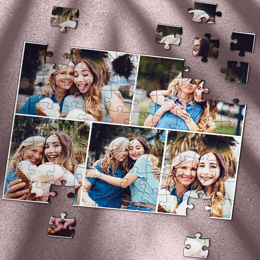 Custom Photo Jigsaw Puzzle Best Gifts For Love - 35-1000 pieces - MyPhotoSocks