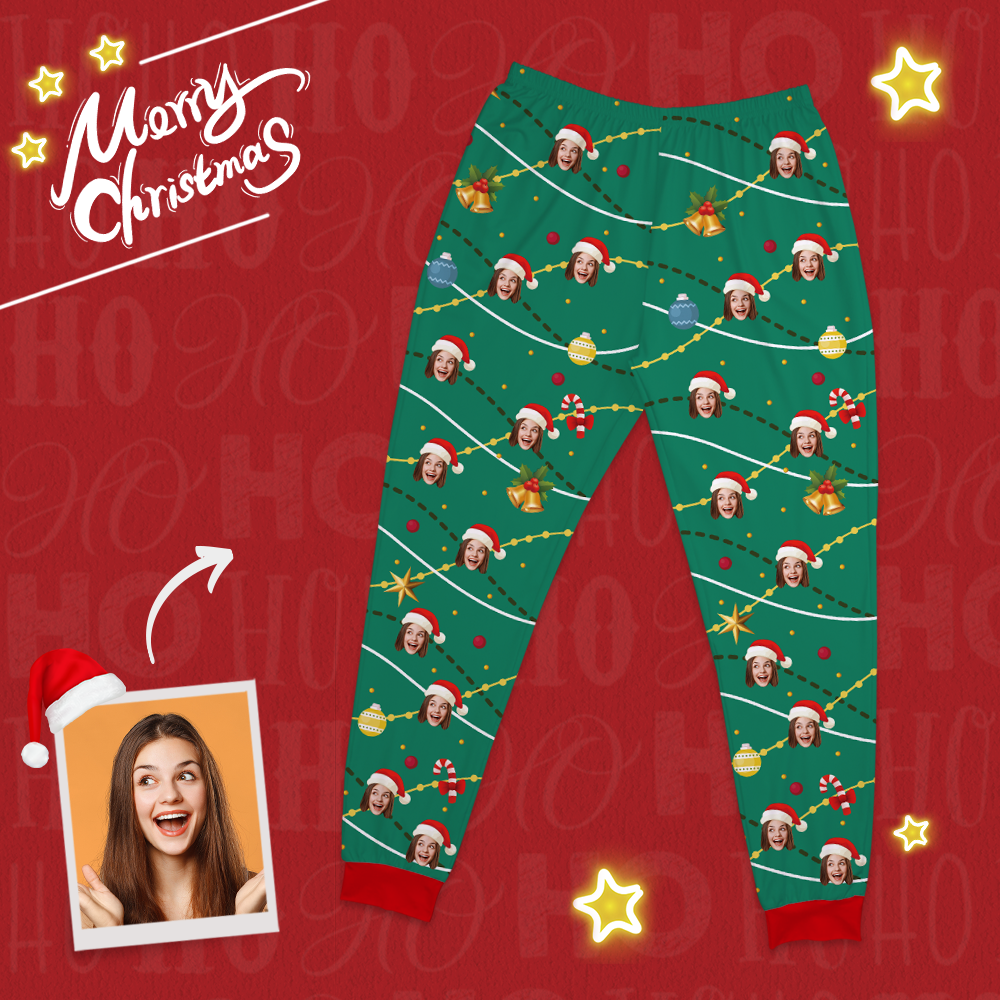 Custom Christmas Tree Pajamas Suit