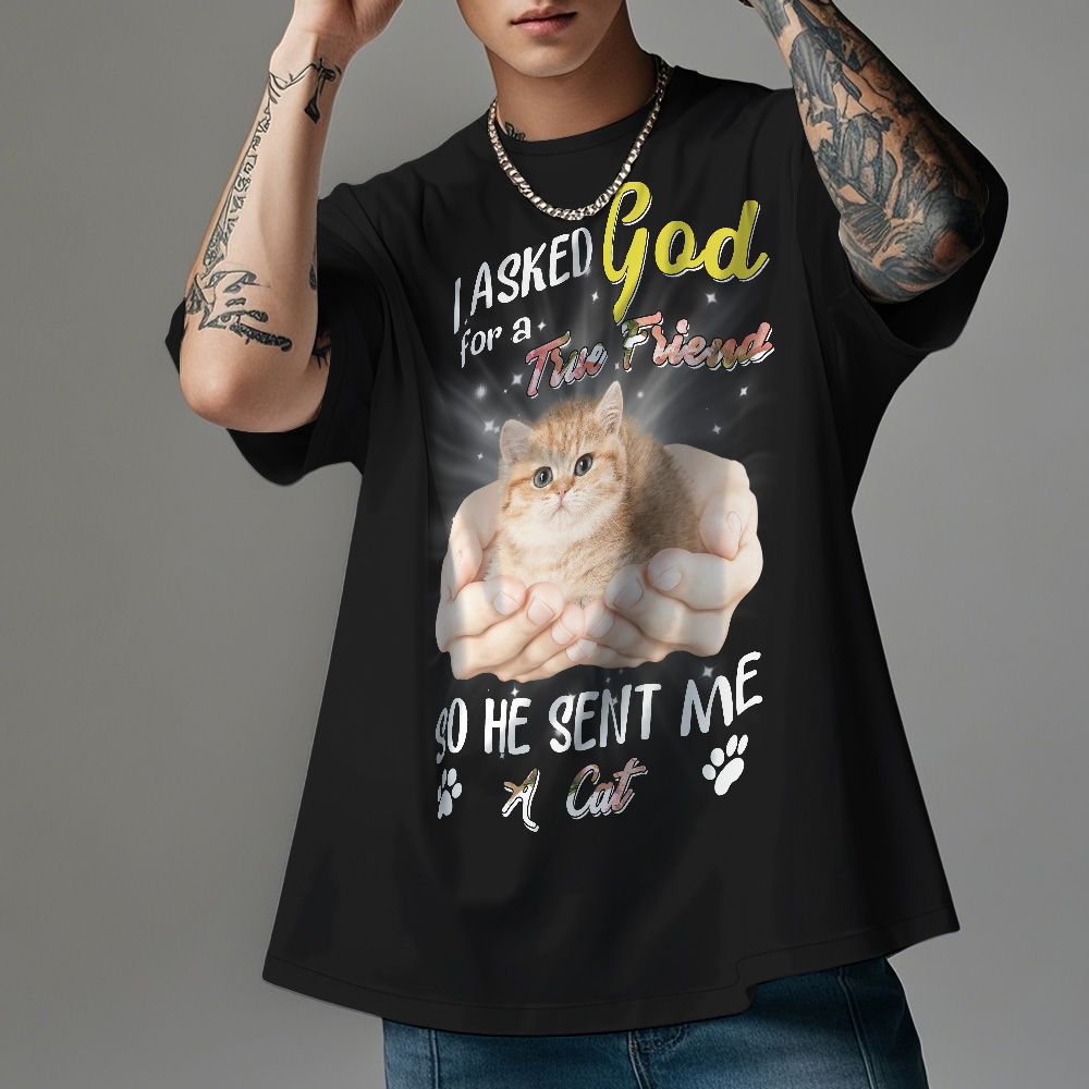 Custom Photo Vintage T-shirts Cute Pets Photo Tee Unique Gifts