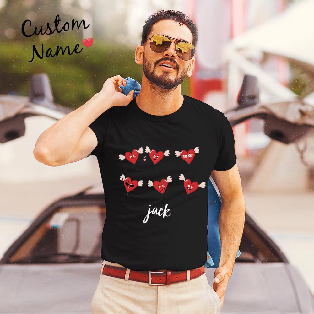 Custom Engraved Valentines Day Sweatshirt Shirt Playful and Cute Valentine Gift-MyPhotoSocks