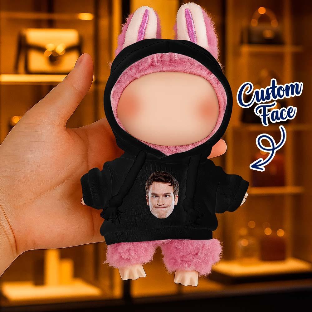 Personalized Hoodie For Labu Custom Photo 17cm Labu Doll Hoodies Fits Gen 1/2/3 (Doll Not Included)